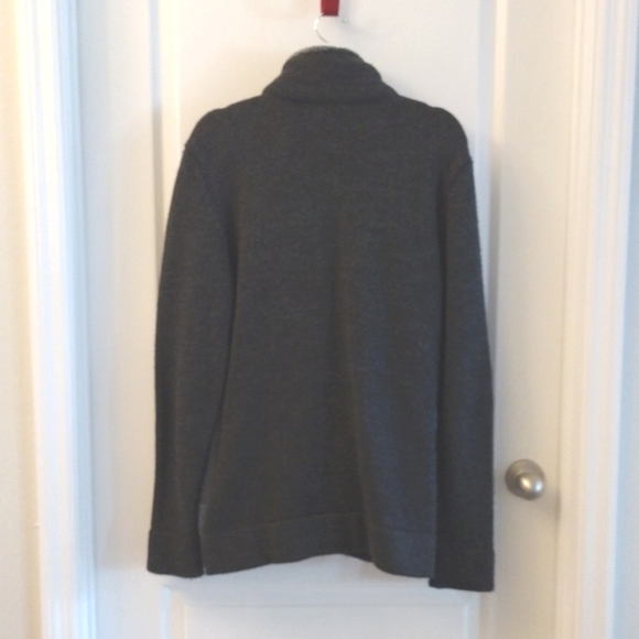 Leif Nelson Men’s Knitted Cardigan Slim Fit Hoodie.  Size L - Picture 11 of 16